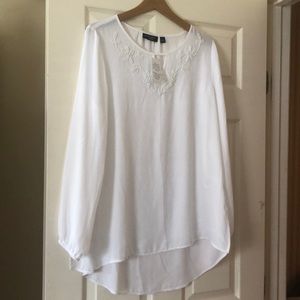 White Long Sleeve Shirt